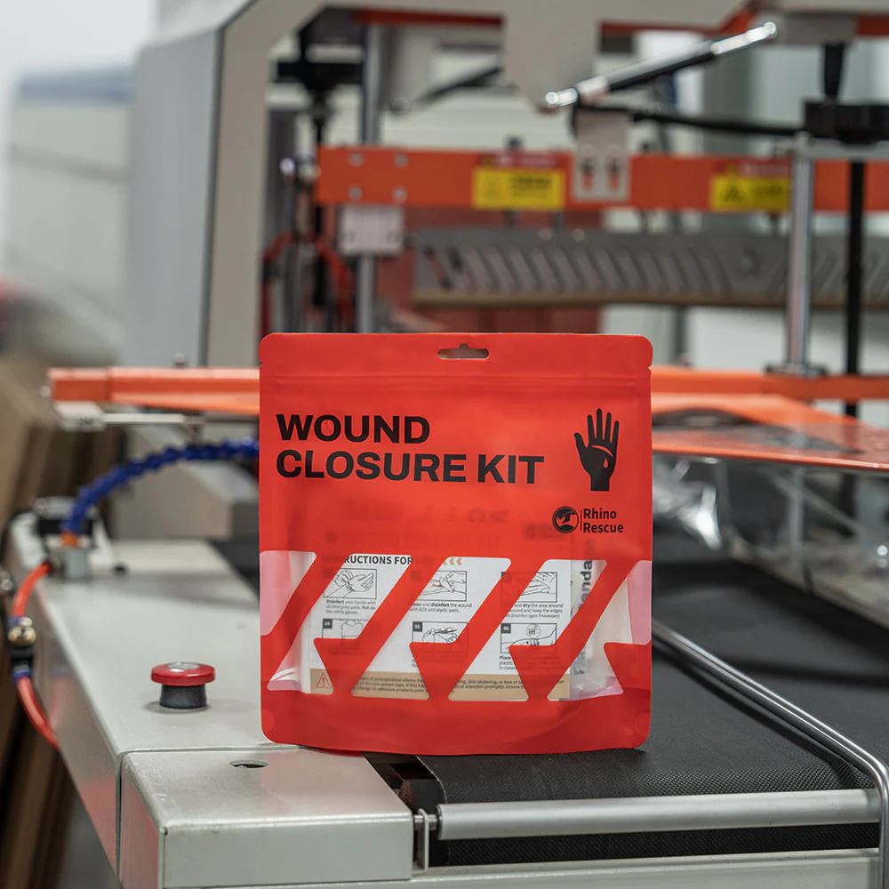 Wound Closure Kit——Rhino Rescue™ Laceration Kit Premium Wound Closure Kit Strips for Cuts and Scrapes - FDA CE Approved - Image 3
