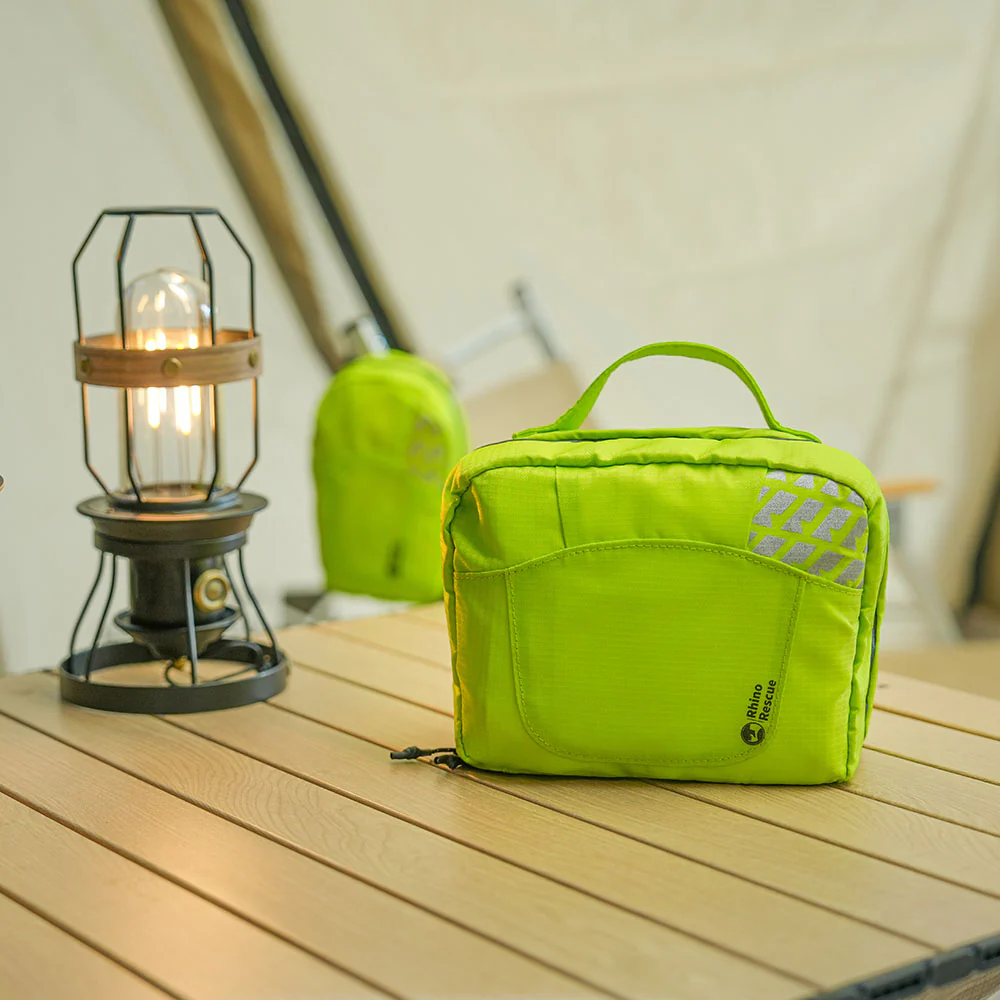 Outdoor Camping First Aid Kit A Version Fluorescent Green - Rhino Rescue™ Survival First Aid Kits & Supplies - FDA CE Approved - Image 4