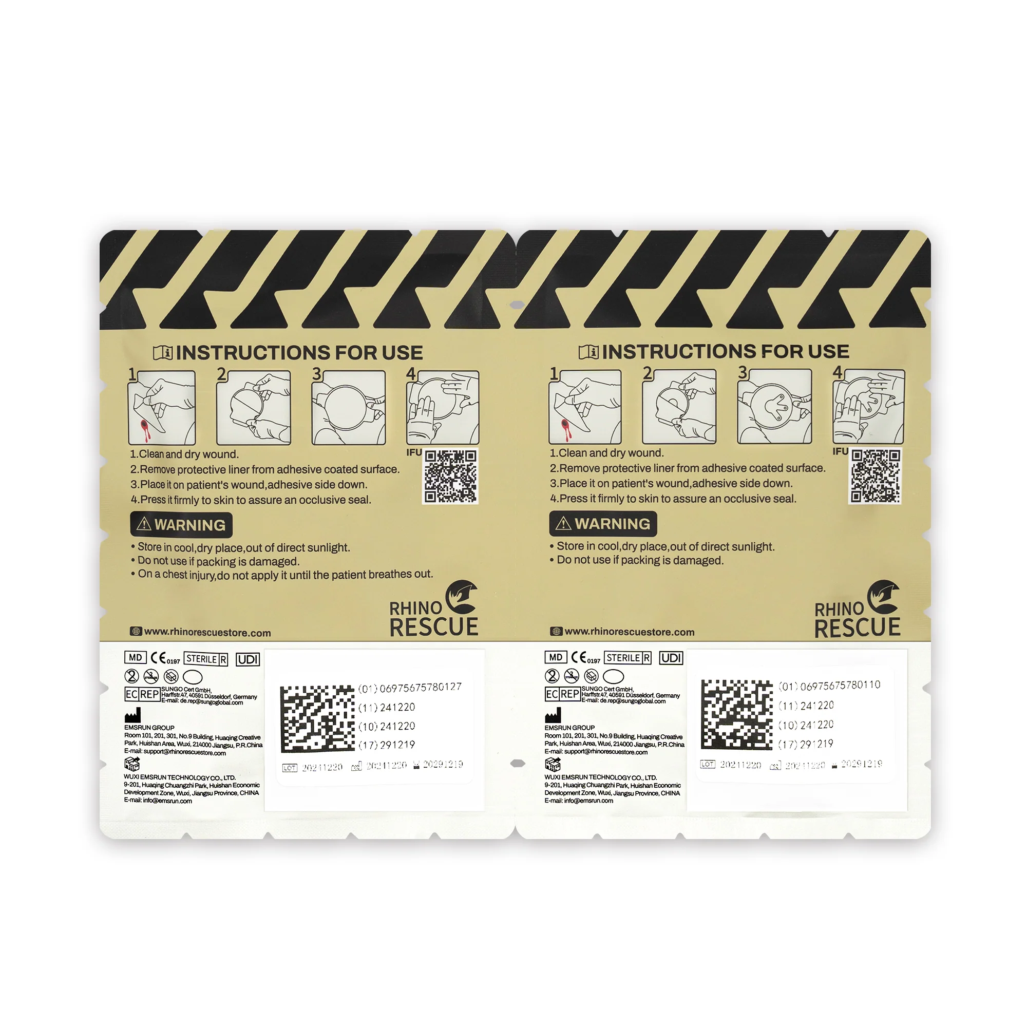 Chest Seal Twin Pack - Image 5